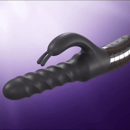 🔥Thrusting 360 °& Rotating Vibrator – Dual Motor G-Spot & Clit Stimulator
