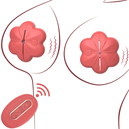 Elegant Rosebud Duo: Adjustable Touch-Sensitive Accessory with Wireless Remote