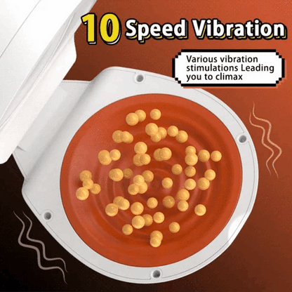 Ball Massage Focus Testicle & Glans Stimulation Electric Male Masturbator