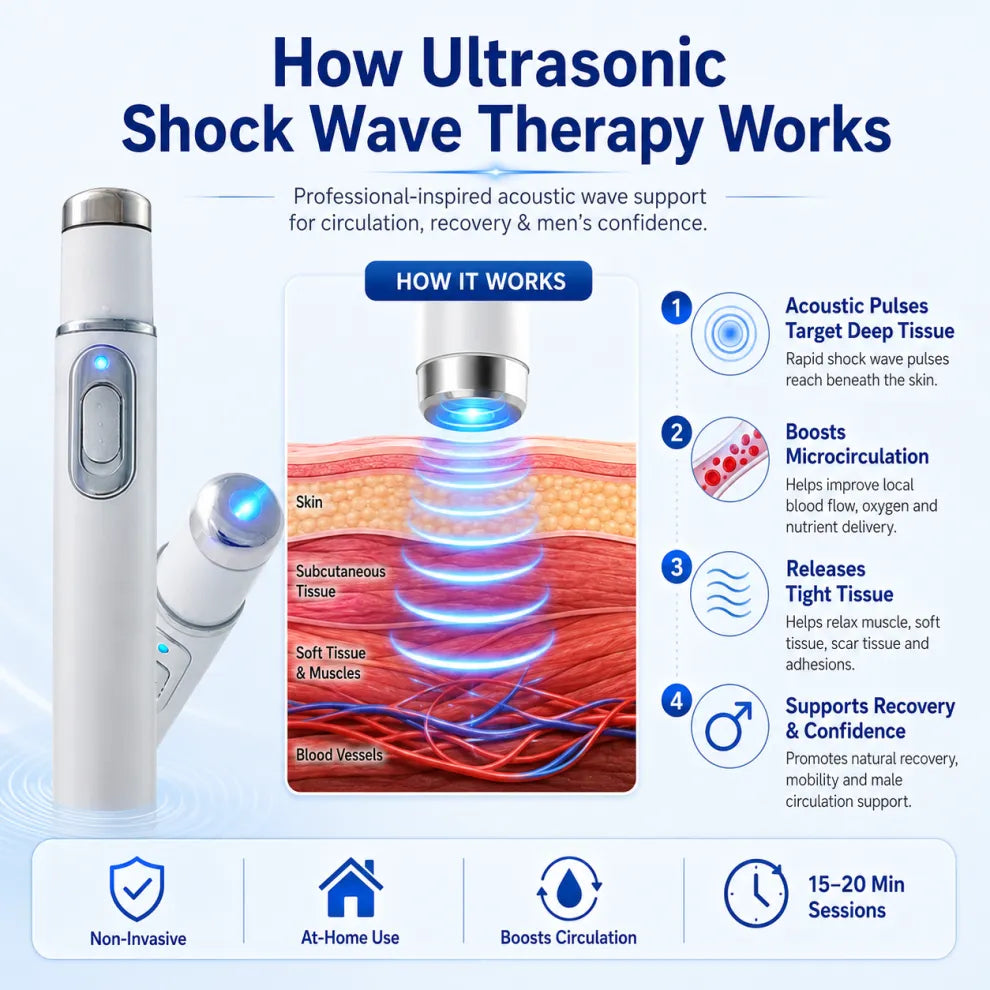 ⚡Advanced Acoustic OFFICIAL BRAND🩺｜Shockwave Therapy✨ Restore penile tissue health💯 | Boost Rigidity⚙️·Stamina🔥·Male Confidence💪 Ease Muscle Pain🦾 · Joint Stiffness 🦴 · Tendon Discomfort🩹