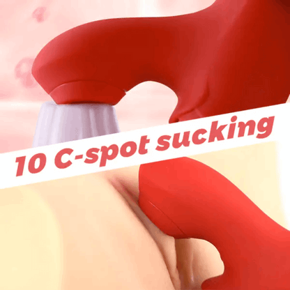 2 IN 1 Upgraded Flapping Tongue G Spot Vibrator