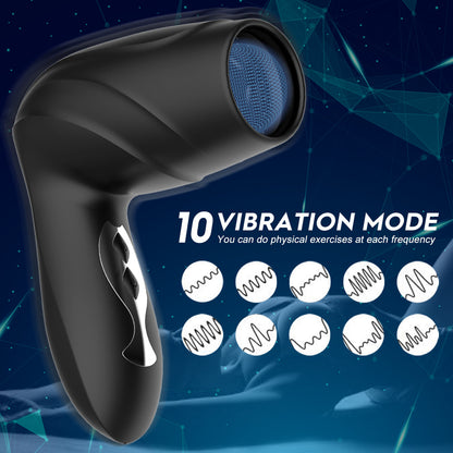 LIKETHAT Blowjob Pussy Male Masturbator Vacuum Pump Penis Vibrating Glans Stimulator Electric Sucking Masturbate Toys for Men