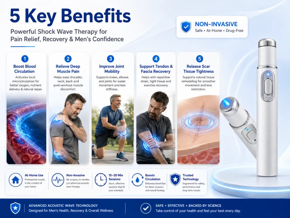 ⚡Advanced Acoustic OFFICIAL BRAND🩺｜Shockwave Therapy✨ Restore penile tissue health💯 | Boost Rigidity⚙️·Stamina🔥·Male Confidence💪 Ease Muscle Pain🦾 · Joint Stiffness 🦴 · Tendon Discomfort🩹