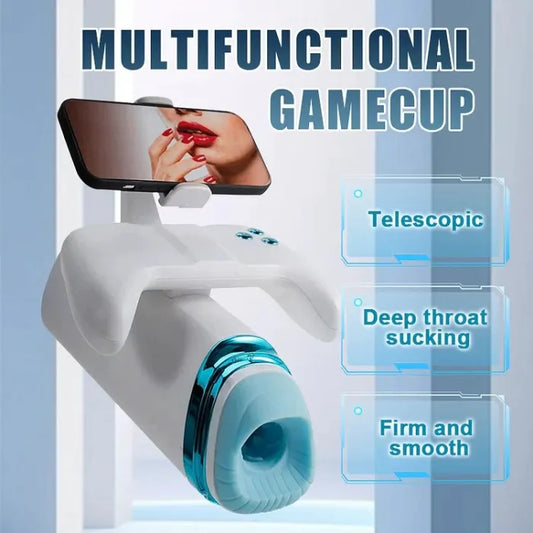 Superbuyg™Thrusting Vibrating Heating Phone Holder Handle Control, Star-starring identical mold production [free of tax]【❤️Discreet Shipping】
