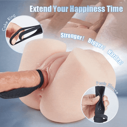 Sexoralab - Pleasure Fusion Pro 9 Vibration Modes Efficient&Flexible Cock Ring