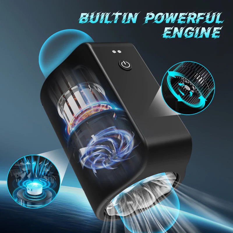 X2 - IPX8 Waterproof Rotary Stimulation Penis Exercise Masturbator