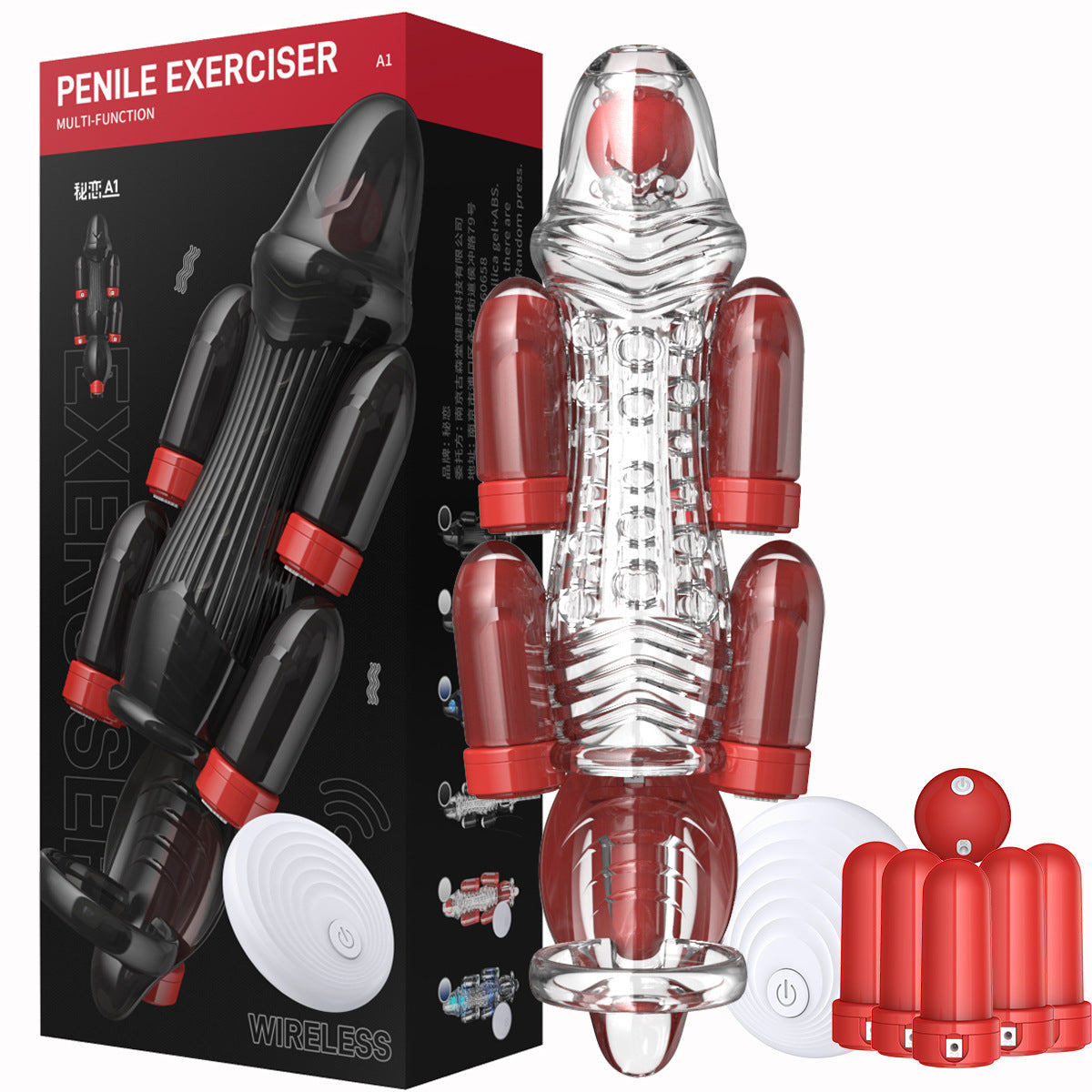 Transparent  Wireless  Red 6 Motors