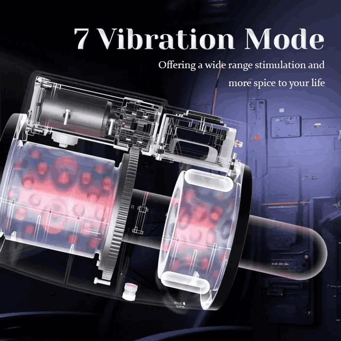 Bath Dragon Dual-end Blowjob Machine Thrusting Rotating Vibrating Waterproof