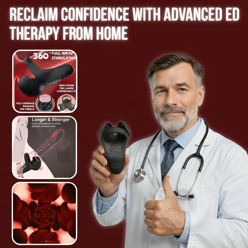 Novelleon™ VitalEngine Pro Upgraded: The Leading 5-in-1 At-Home Device Using Advanced Precision Technology to Reverse ED & PE, Maximizing Both Length and Hardness