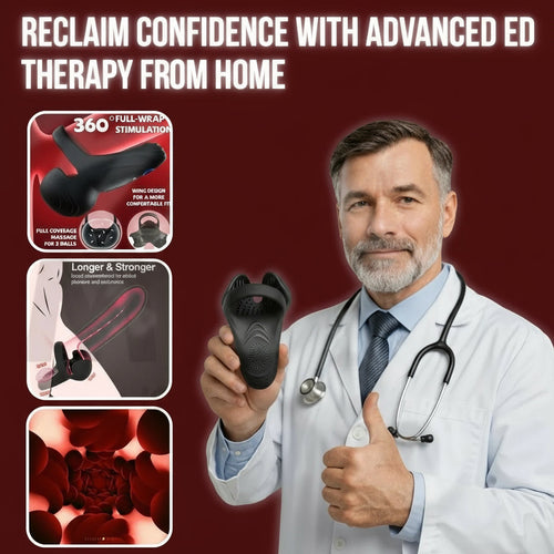 Novelleon™ VitalEngine Pro Upgraded: The Leading 5-in-1 At-Home Device Using Advanced Precision Technology to Reverse ED & PE, Maximizing Both Length and Hardness