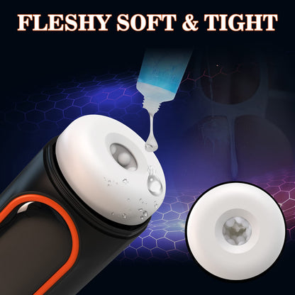Storm-Sucking Blowjob Masturbation Stroker with Powerful Vibrating & Thrusting Mode