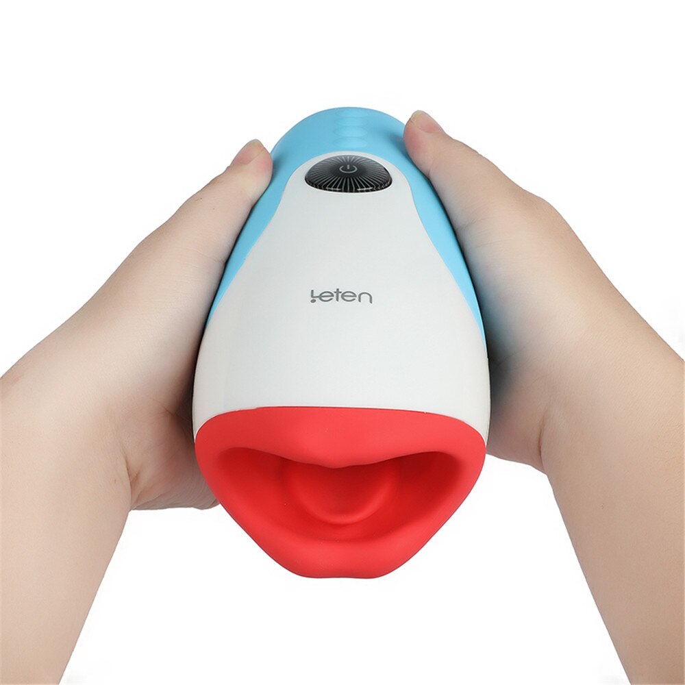 Blowjob Oral Heating Masturbator Cup Deep Throat Vagina Sex Toys for Men