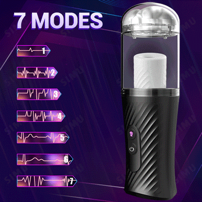 Automatic 7 Telescoping Masturbation Cup