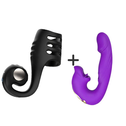 SexoralabDual Motor 10 Modes Multi-Purpose Snail Male Penis Exerciser