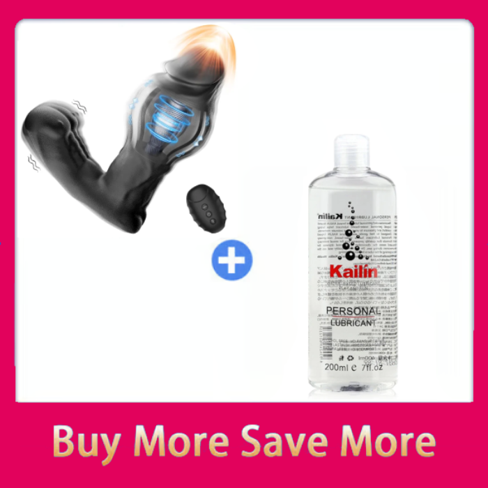 Inflatable Prostate Massager: 10 Vibration Modes, Heating & Remote-Controlled Expansion