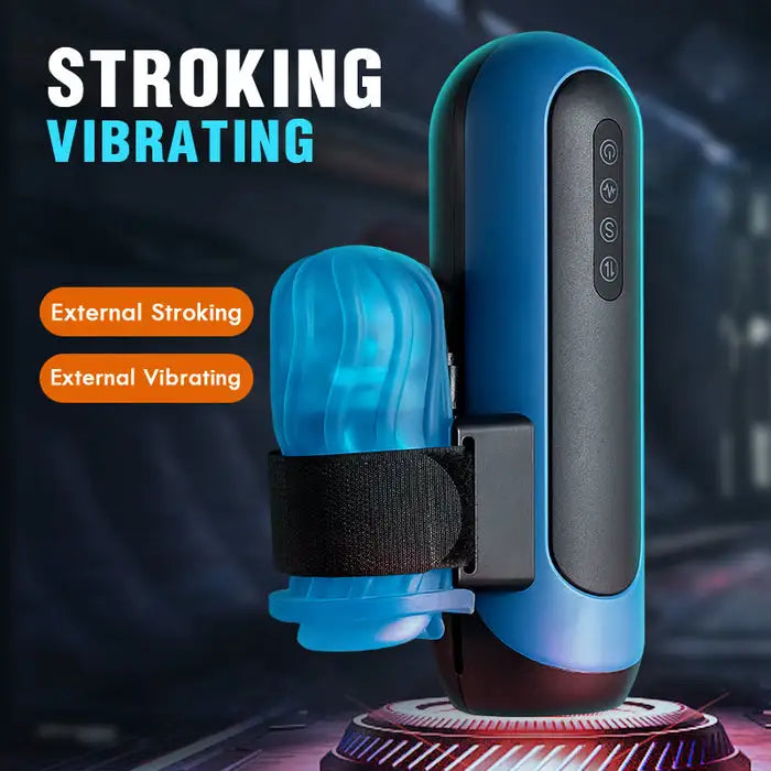 XS 5 Speed 6 Thrusting 10 Vibrating Male Masturbator