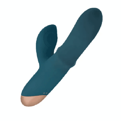 Dream Partner G-spot Vibrators with Beads Ring and Clit Stimulator Take You to Dual Orgasms